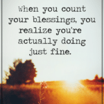counting blessings